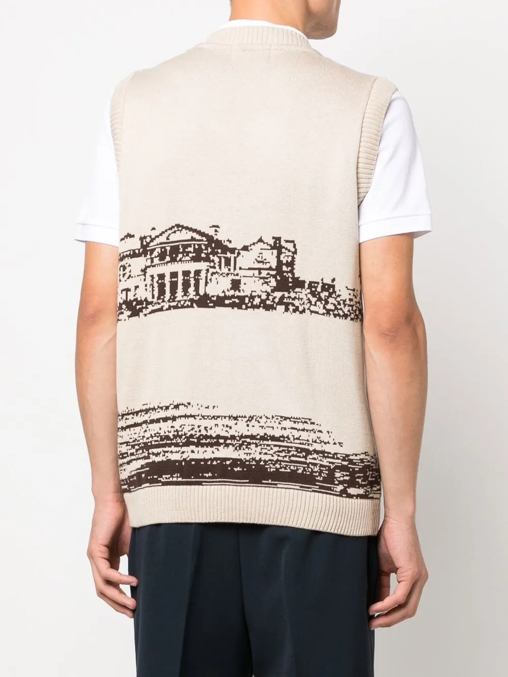 Manors Golf Golf Shot Knitted Vest Farfetch