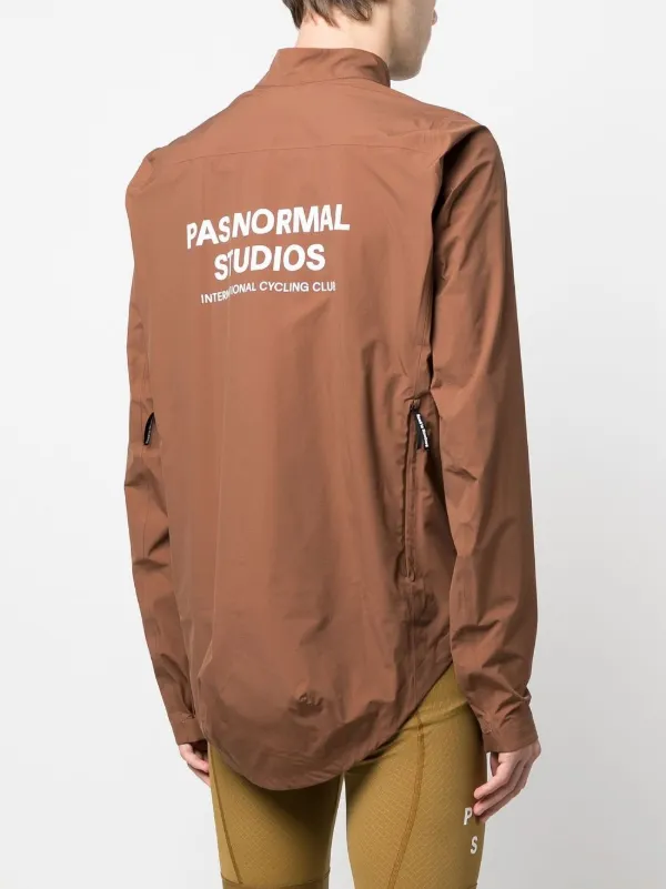 Pas Normal Studios ジップアップ ジャケット | ブラウン Pas Normal Studios ジップアップ ジャケット | ブラウン