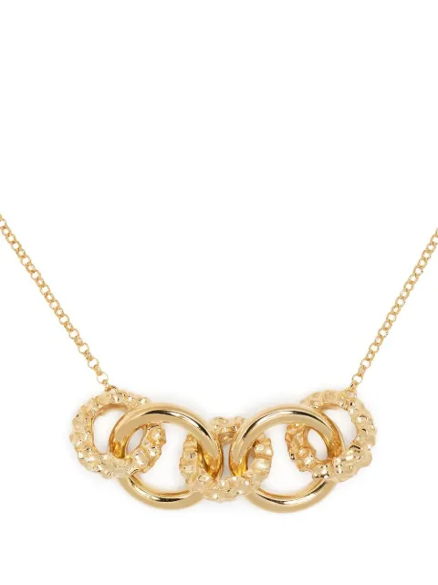 RAGBAG STUDIO ring-link detail necklace