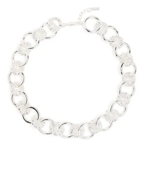 RAGBAG STUDIO ring-detail chain necklace