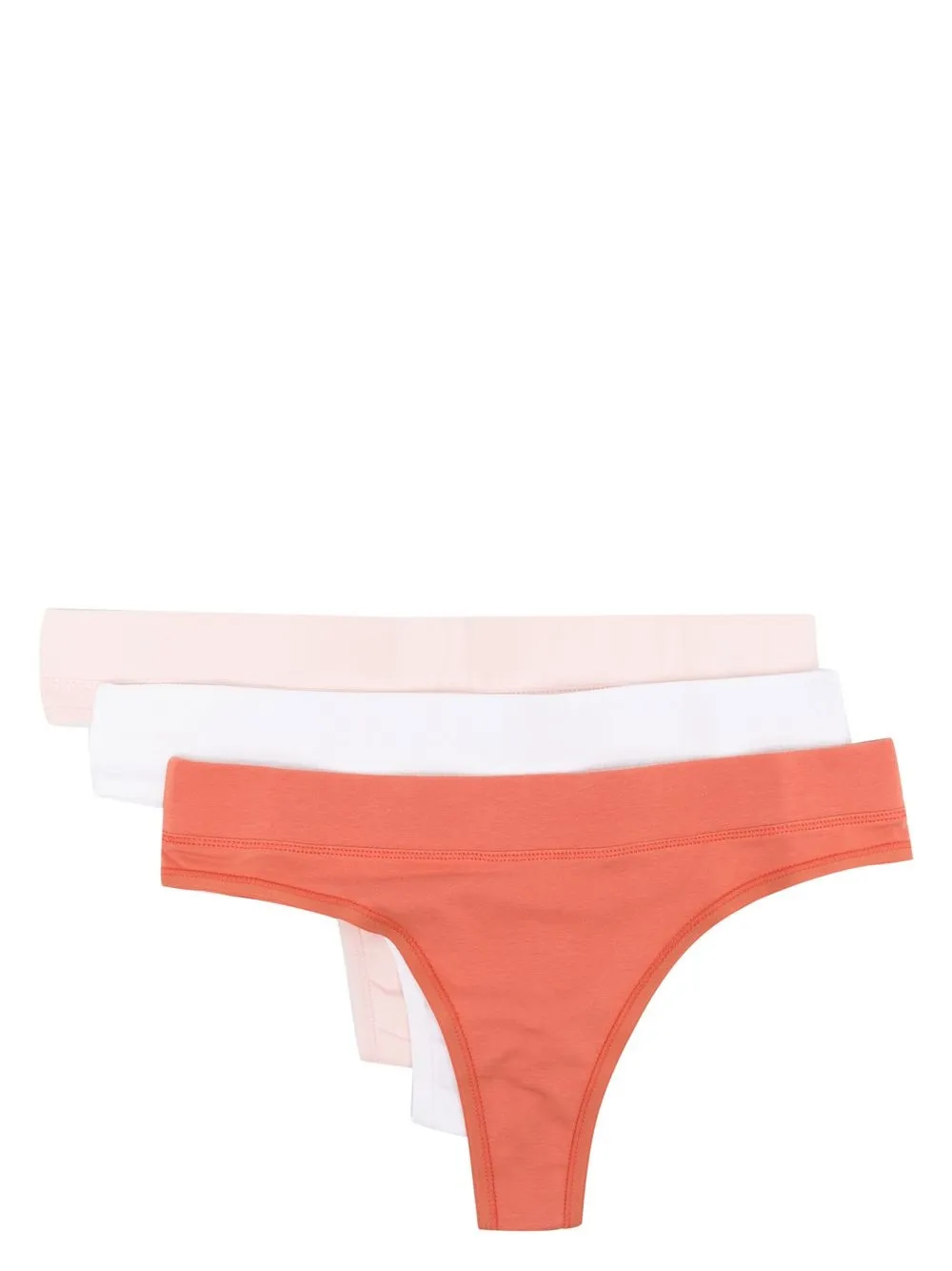 

Organic Basics pack of 3 thongs - Pink