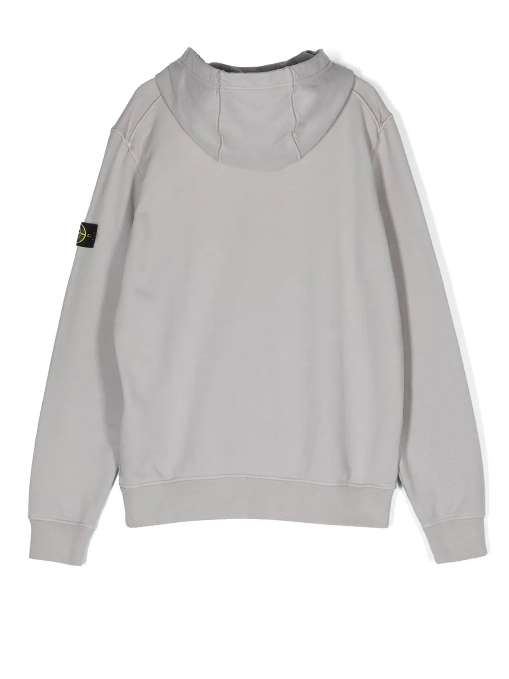 

Stone Island Junior logo-patch hoodie - Grey