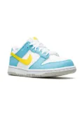 Nike Kids Dunk Low ""Homer Simpson"" sneakers - White