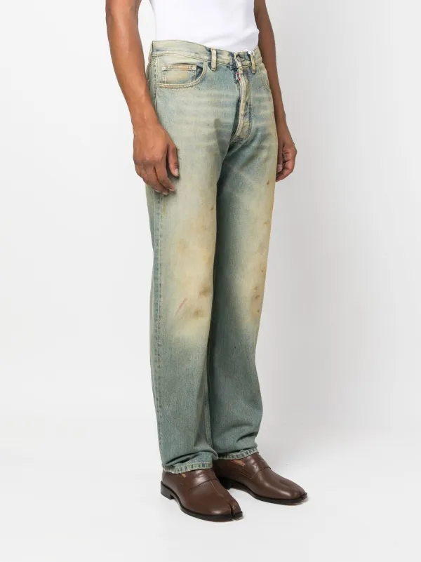 Maison Margiela mid-rise straight-leg Jeans - Farfetch