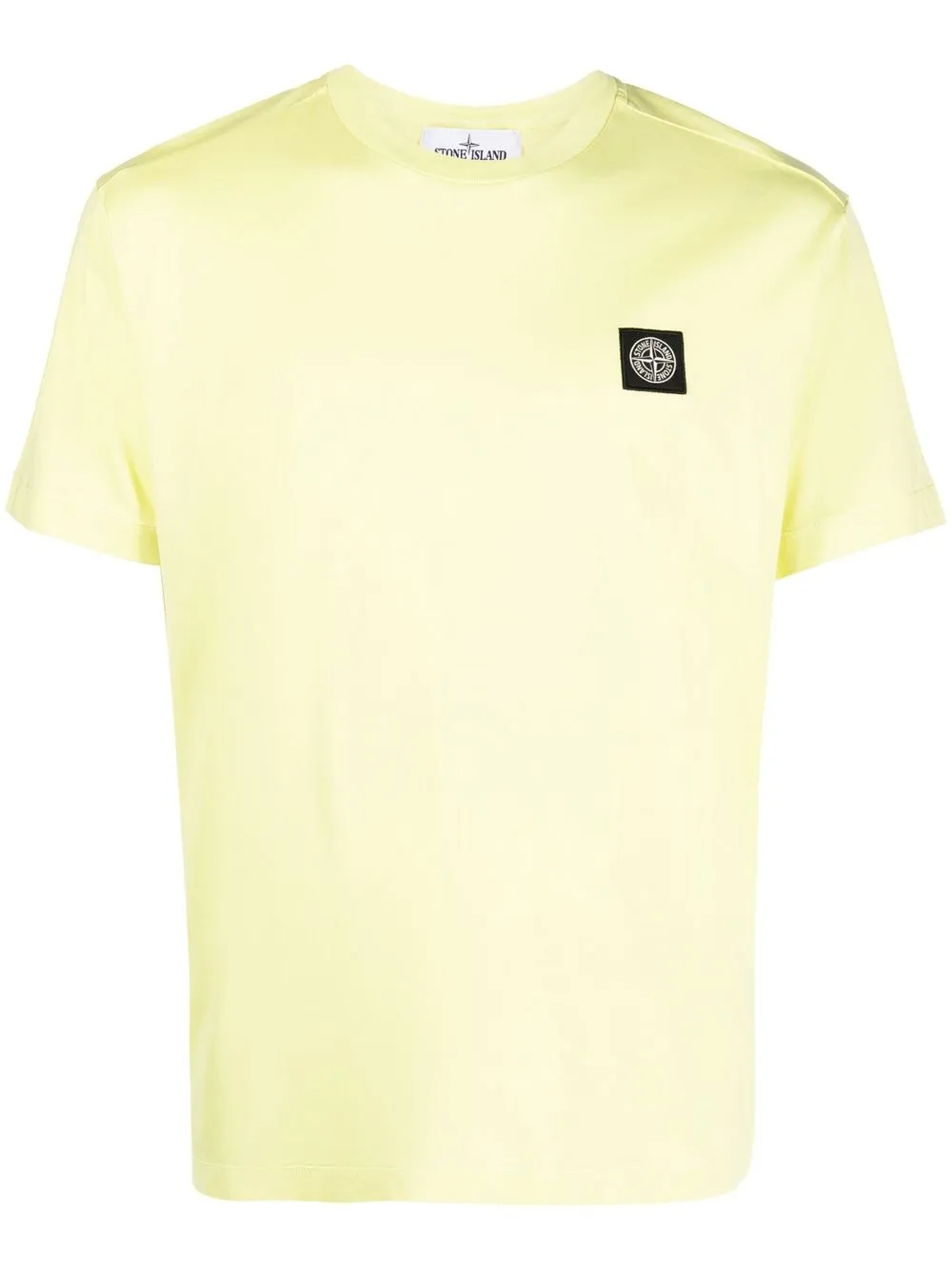 

Stone Island playera con parche de brújula - Amarillo