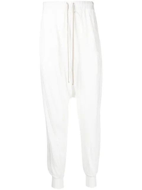 Rick Owens DRKSHDW cotton drawstring trousers