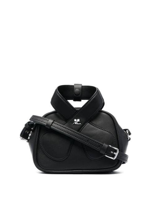 Courrèges Heritage crossover-strap shoulder bag