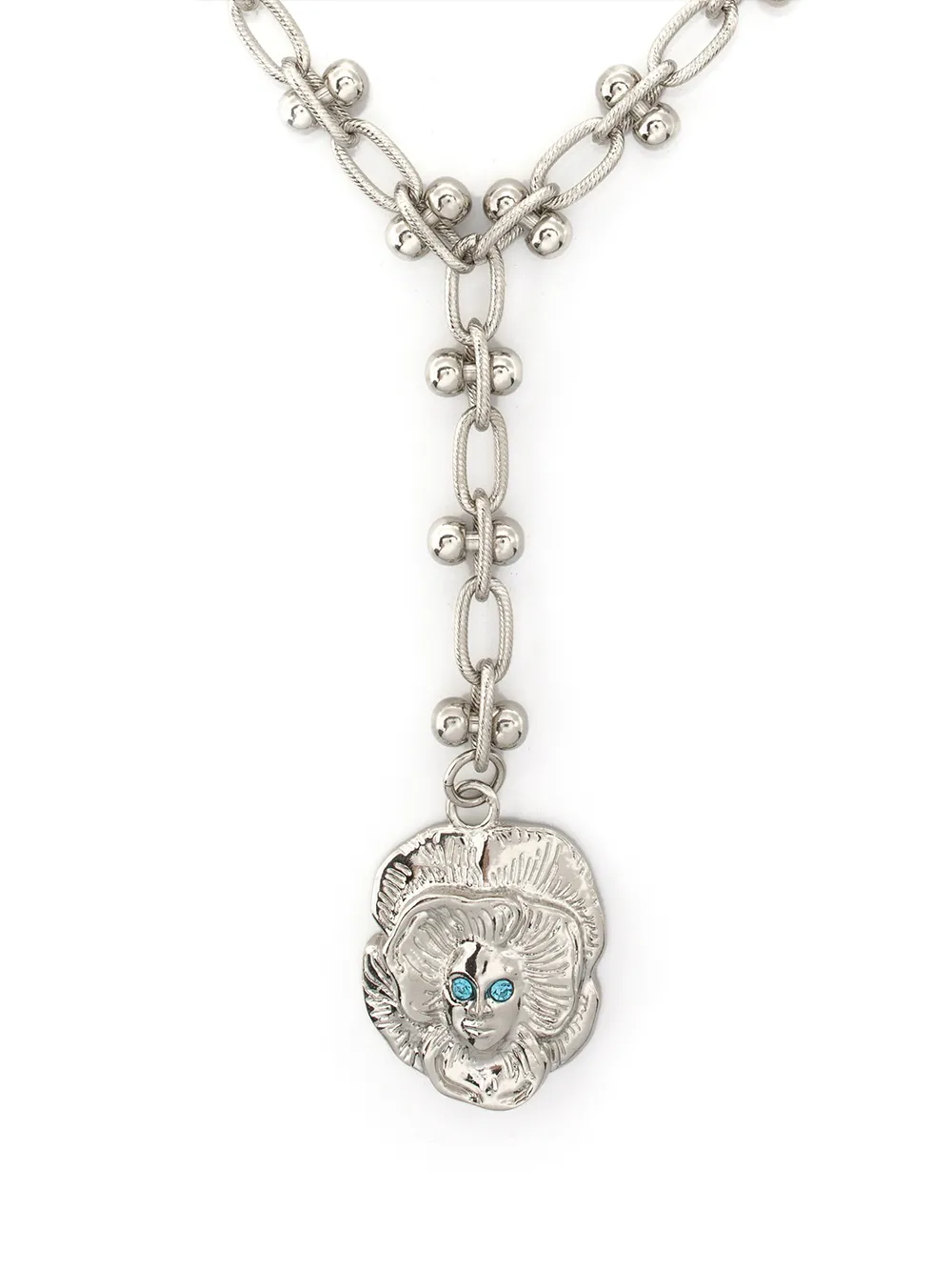 

Chopova Lowena flower pendant necklace - Silver