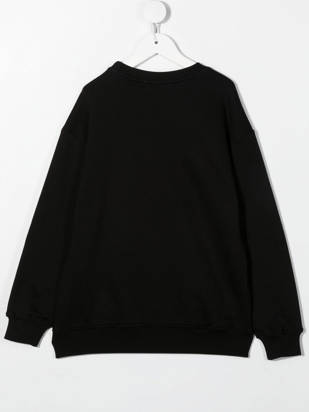 MSGM Kids Sweater met logoprint - Zwart