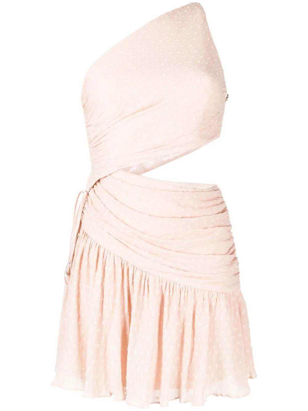 

Alice McCall vestido Lola corto con aberturas - Rosado