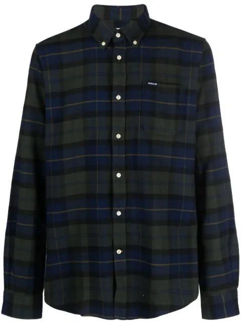 Barbour mens flannel shirts deals