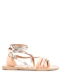 Ancient Greek Sandals Satira ankle-strap sandals - Neutrals