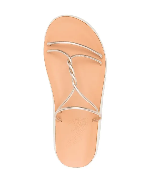 Ancient Greek Sandals Leftheri Comfort Sandals Gold FARFETCH CA