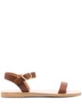 Ancient Greek Sandals Drama leather sandals - Brown