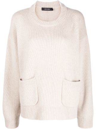 Lisa Yang patch-pocket Cashmere Jumper - Farfetch