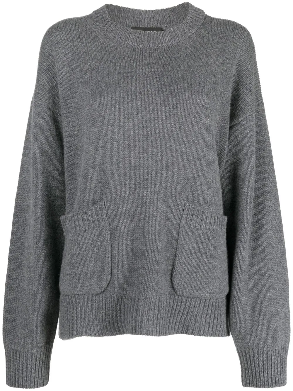 

Lisa Yang pocket-detail cashmere jumper - Grey