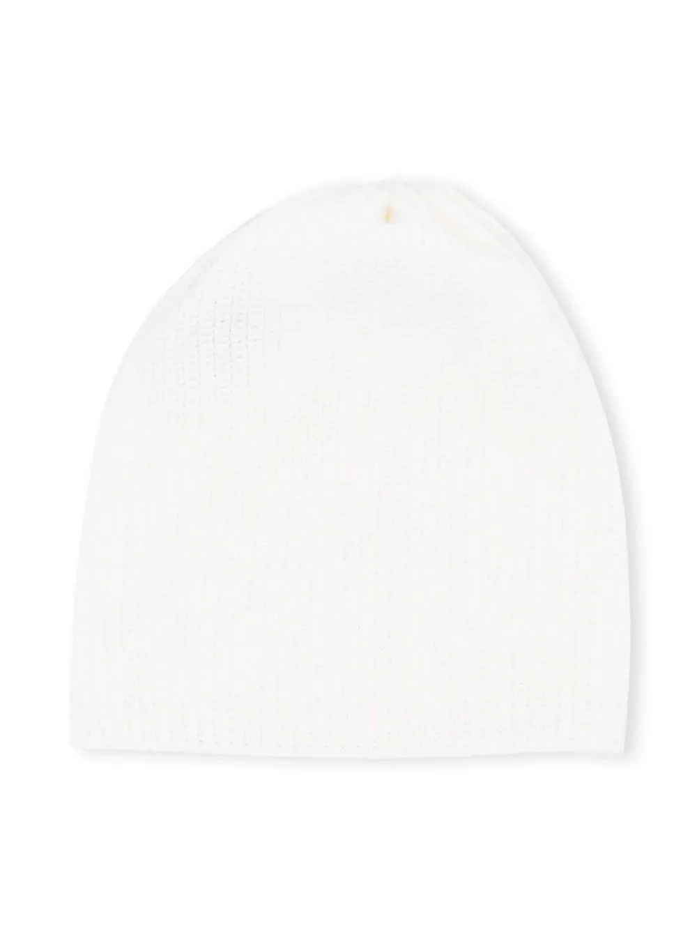 

Little Bear ribbed-knit hat - White