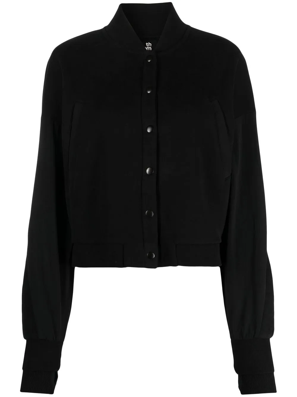 

Thom Krom thumb-holed knitted cardigan - Black
