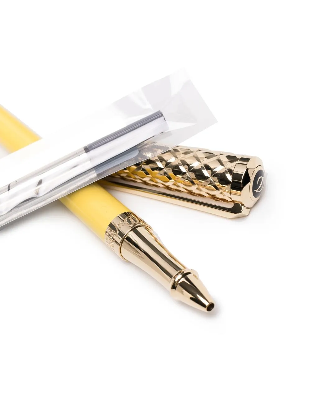  S.t. Dupont Liberté Lacquer Ballpoint Pen - Gold 