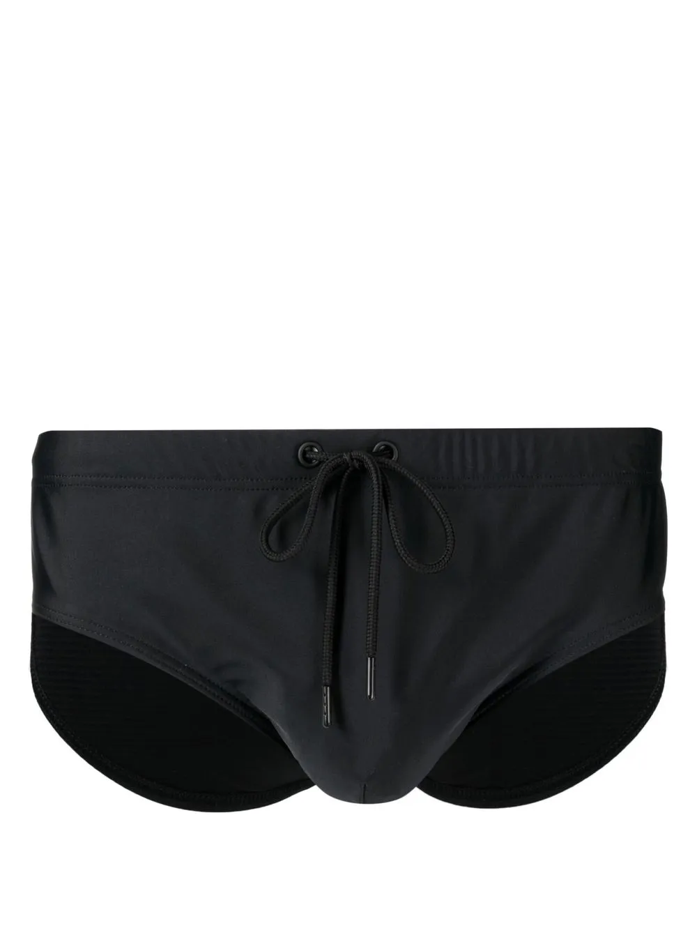 

COMMAS drawstring-waist swim briefs - Black