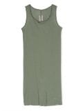 Rick Owens Kids long cotton tank top - Green