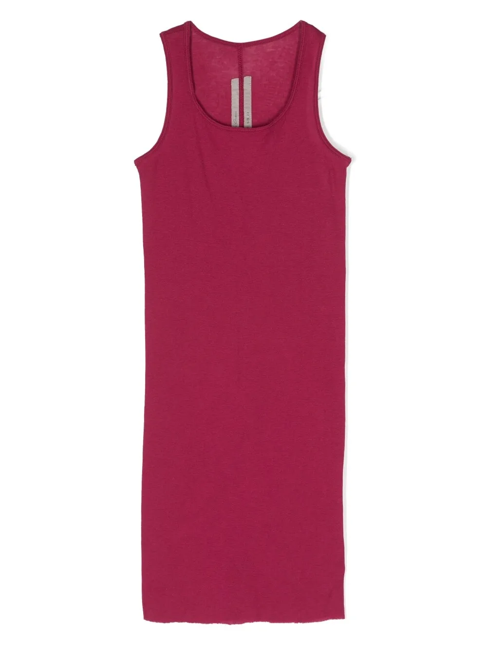 RICK OWENS LONG COTTON TANK TOP