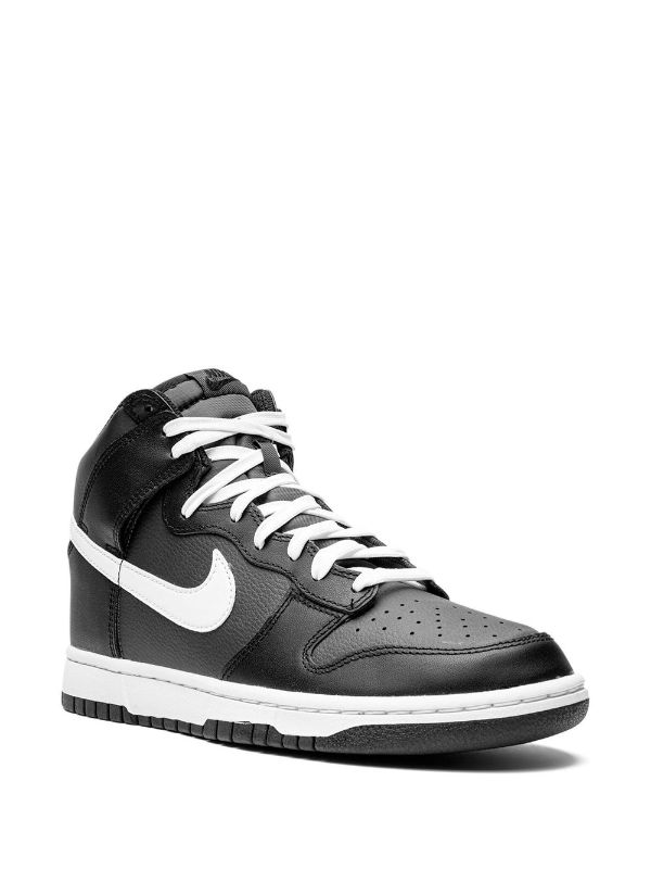 Nike Dunk High Retro sneakers in black and white