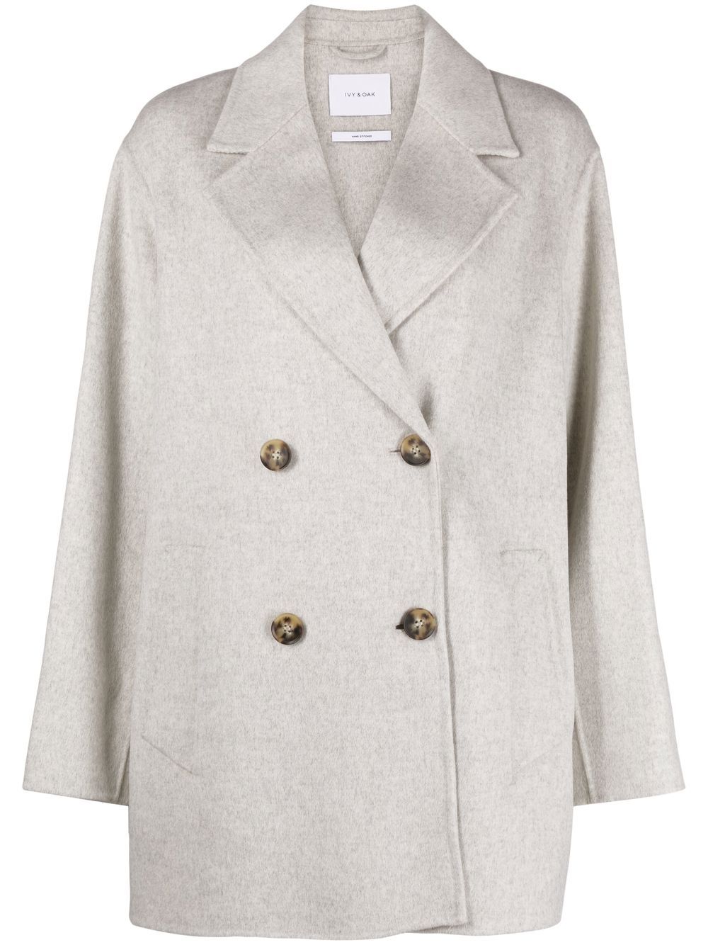 IVY OAK double-breasted button-fastening Coat - Farfetch