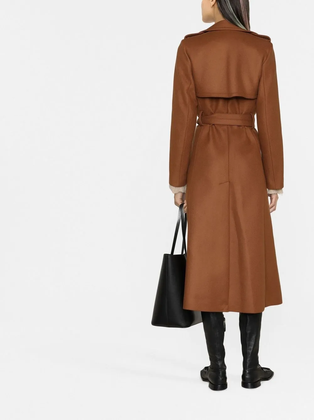 IVY & OAK Belted doublebreasted Coat Farfetch