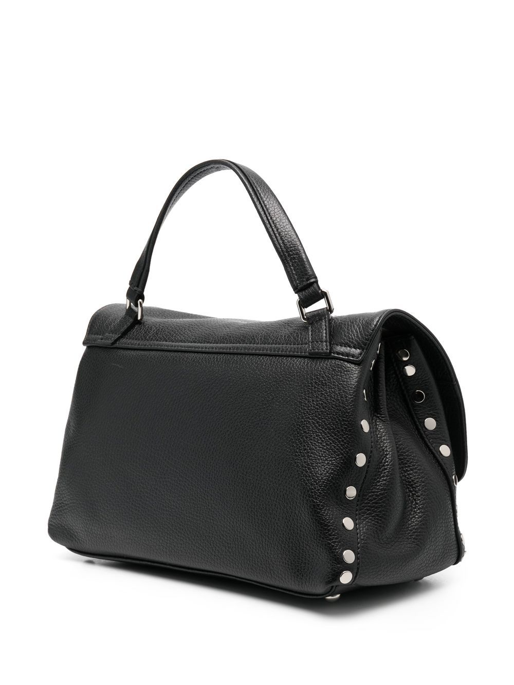 Shop Zanellato Double-lock Medium Tote Bag In Black