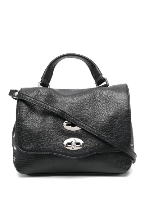 Zanellato stud-detail leather tote bag