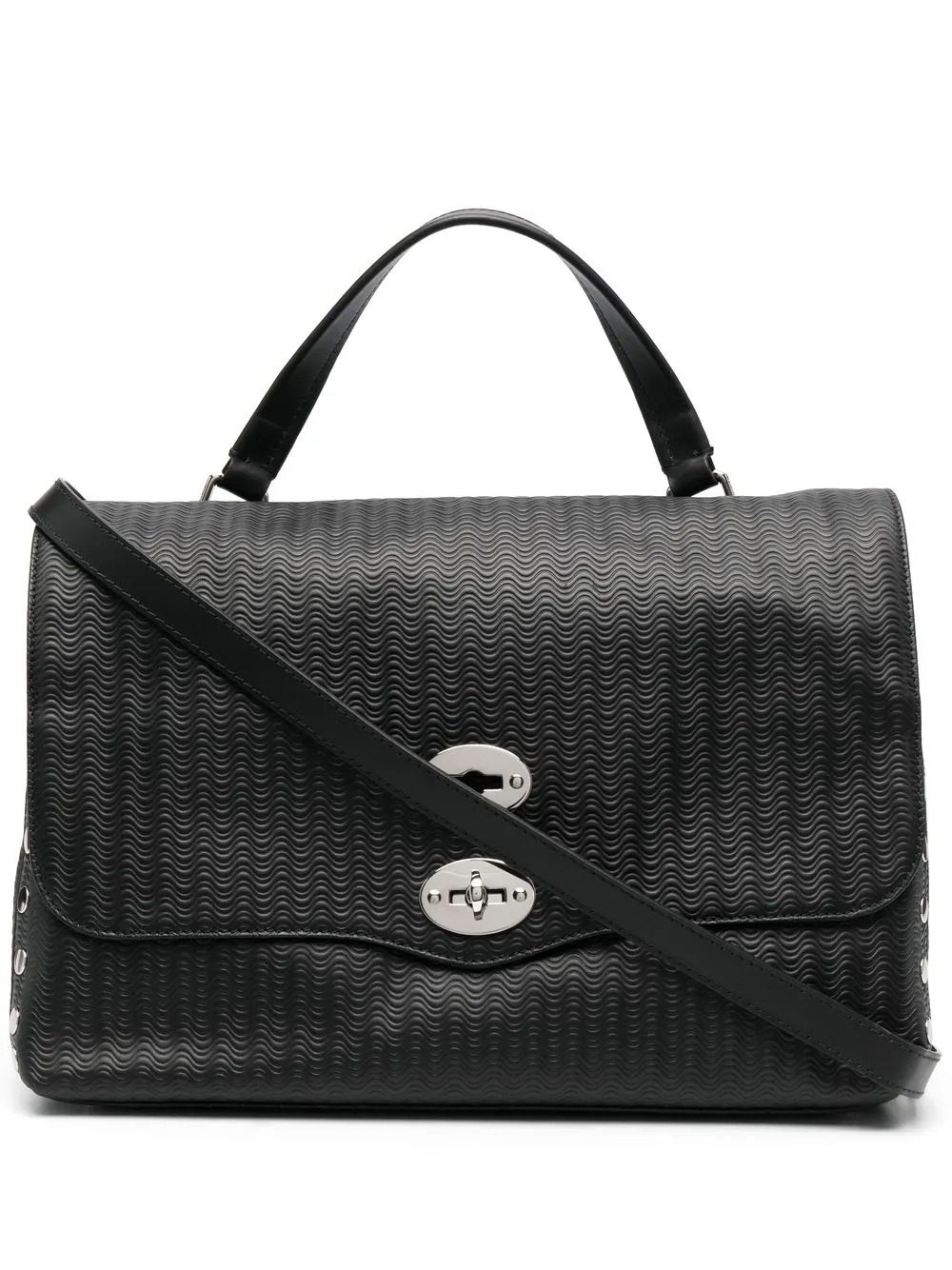 

Zanellato tote Postina grande - Negro