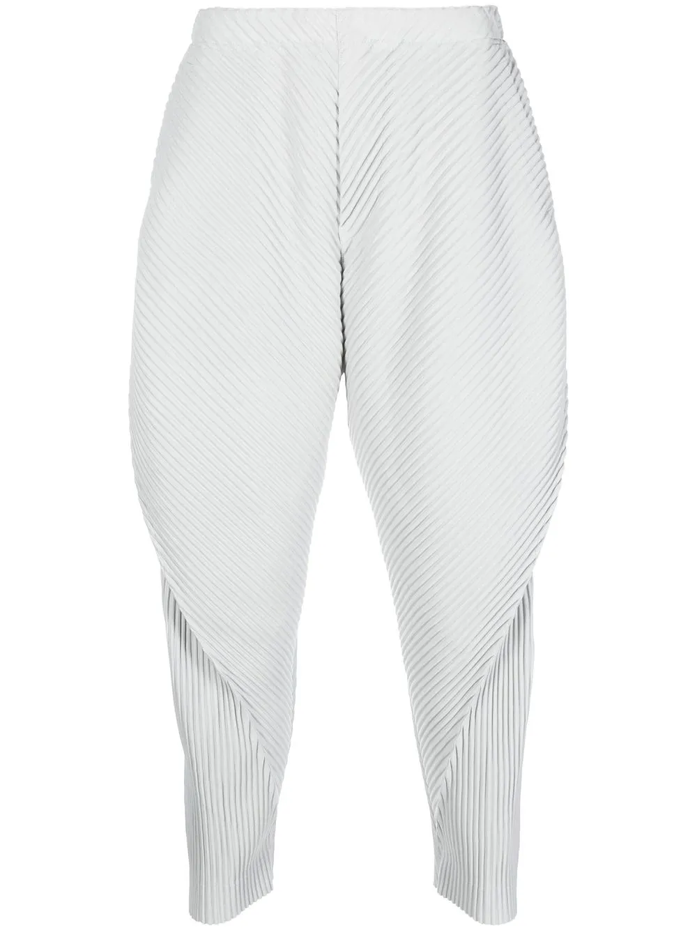 

Homme Plissé Issey Miyake pantalones con pinzas - Gris