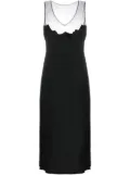 Simone Rocha sleeveless midi dress - Black