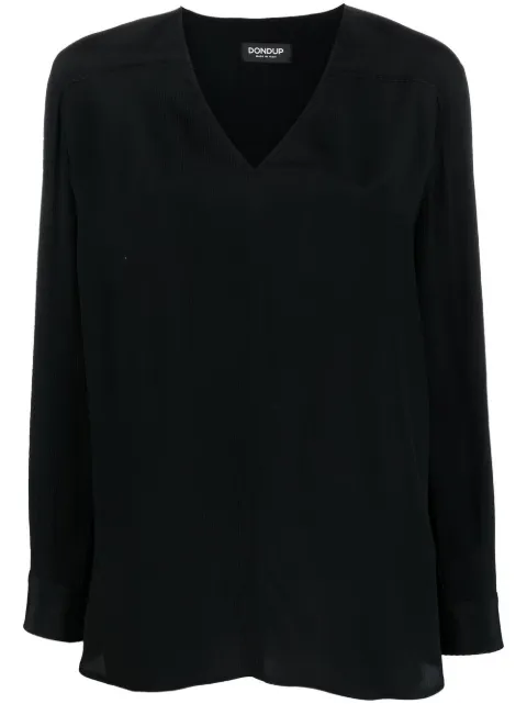 DONDUP V-neck long sleeve top 