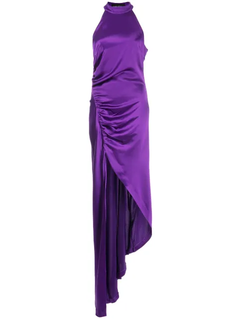 Retrofete Sab satin-finish dress