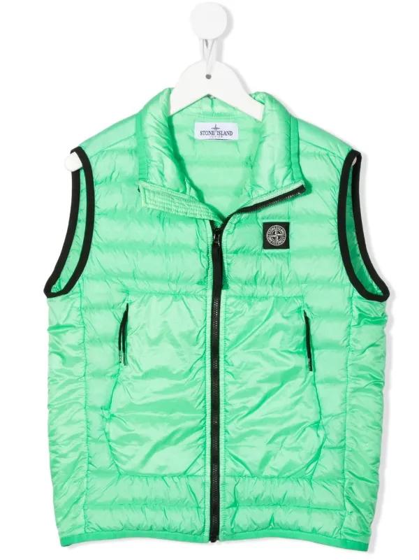 Stone Island Junior logo-patch Padded 