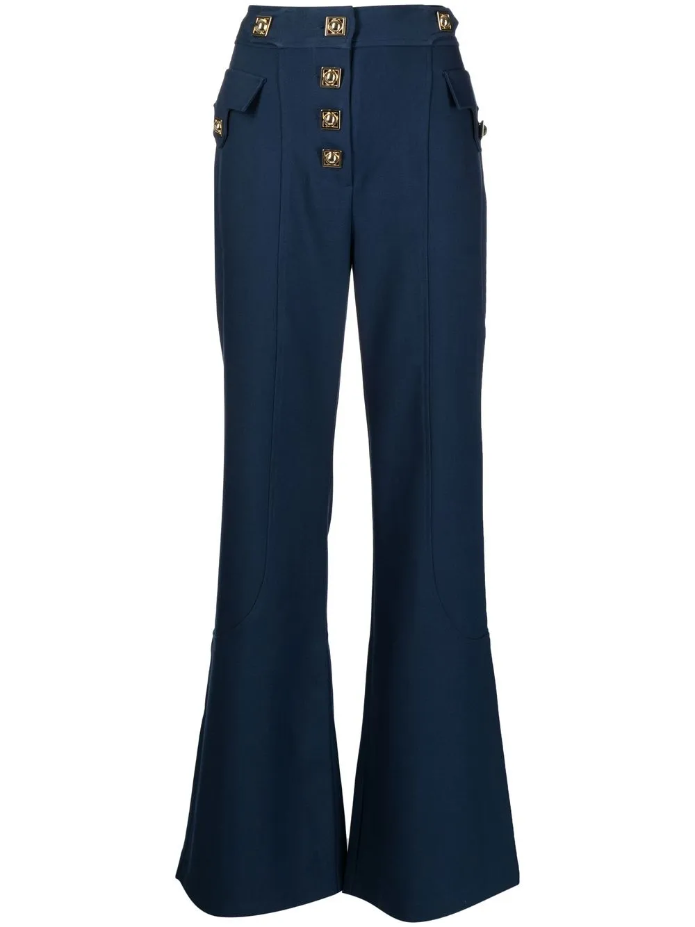 

Alice McCall pantalones palazzo Air France - Azul