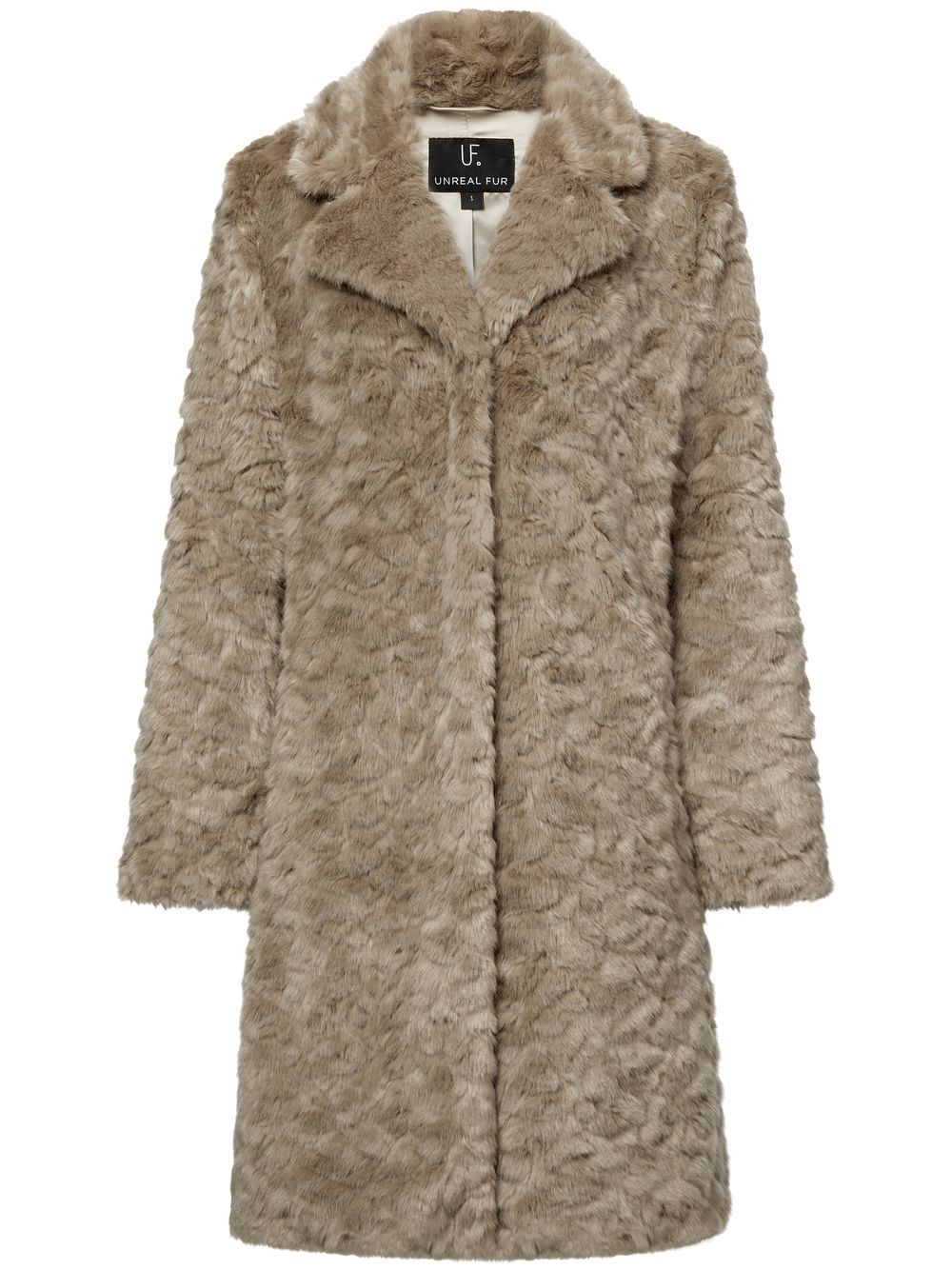 unreal fur mystique faux-fur coat - neutrals
