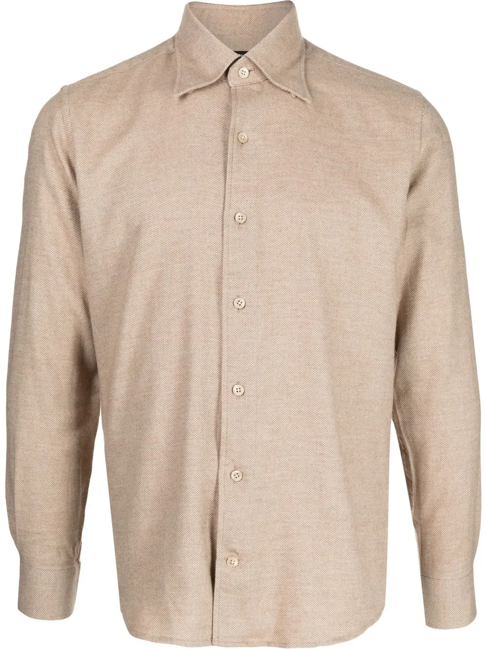 

Man On The Boon. cotton long-sleeve shirt - Brown