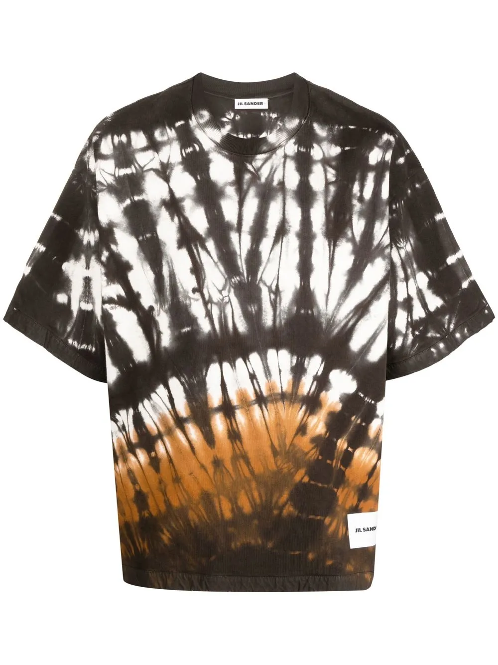 

Jil Sander oversize graphic-print t-shirt - Brown