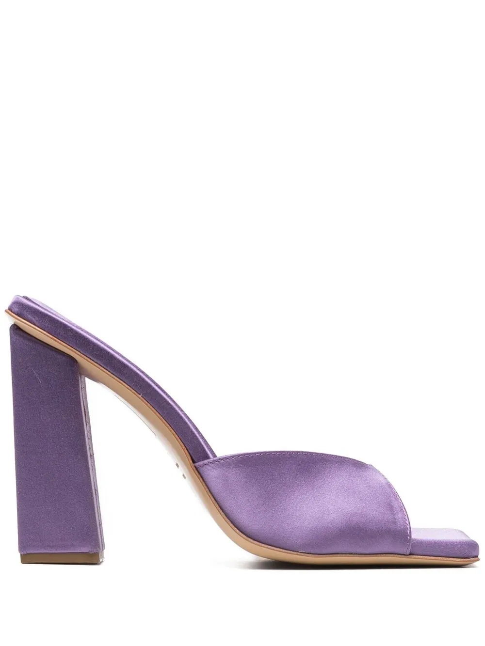 

GIABORGHINI mules Rosie con tacón de 120mm - Morado