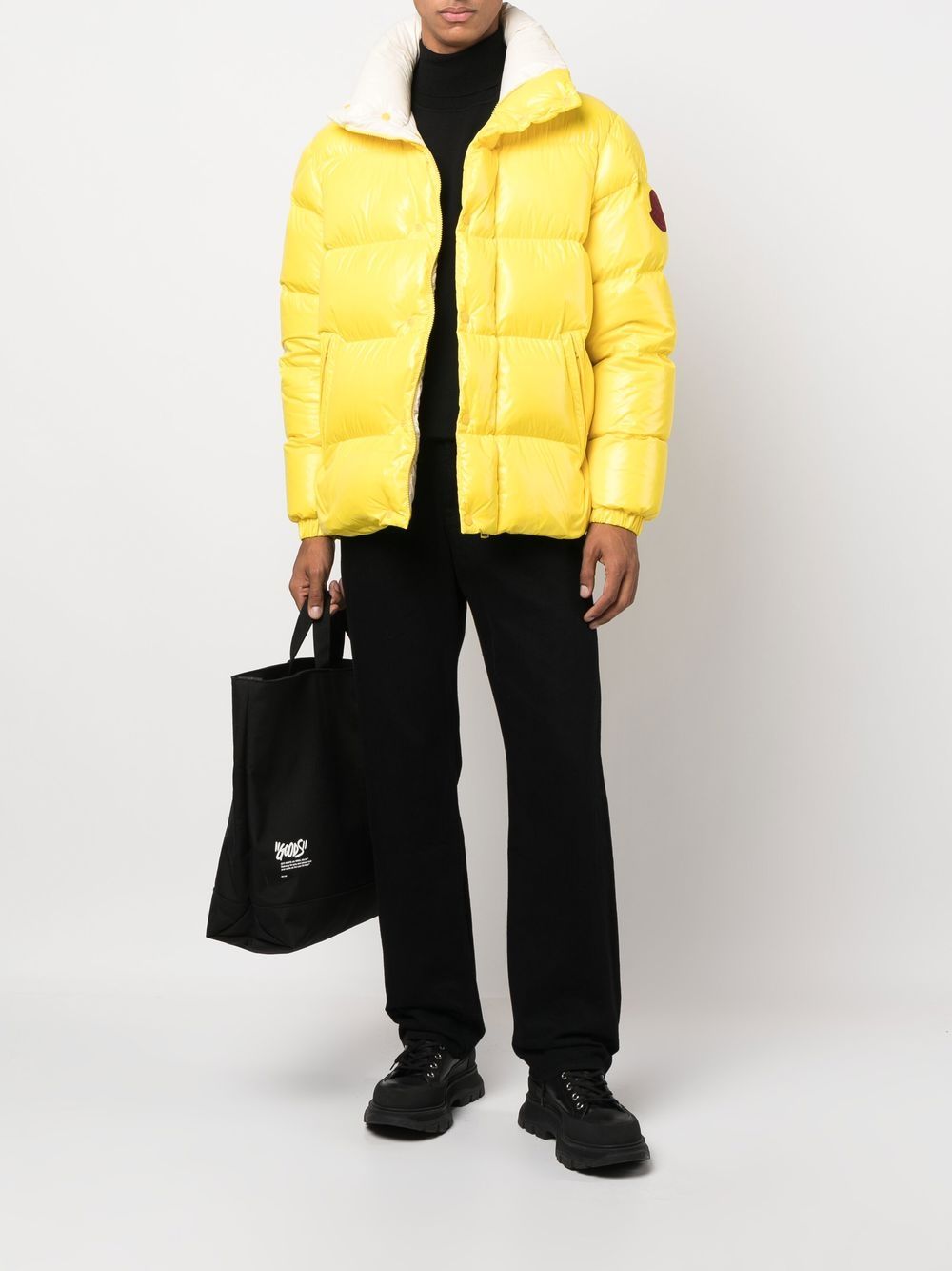 Moncler Genius Gewatteerd jack - Geel