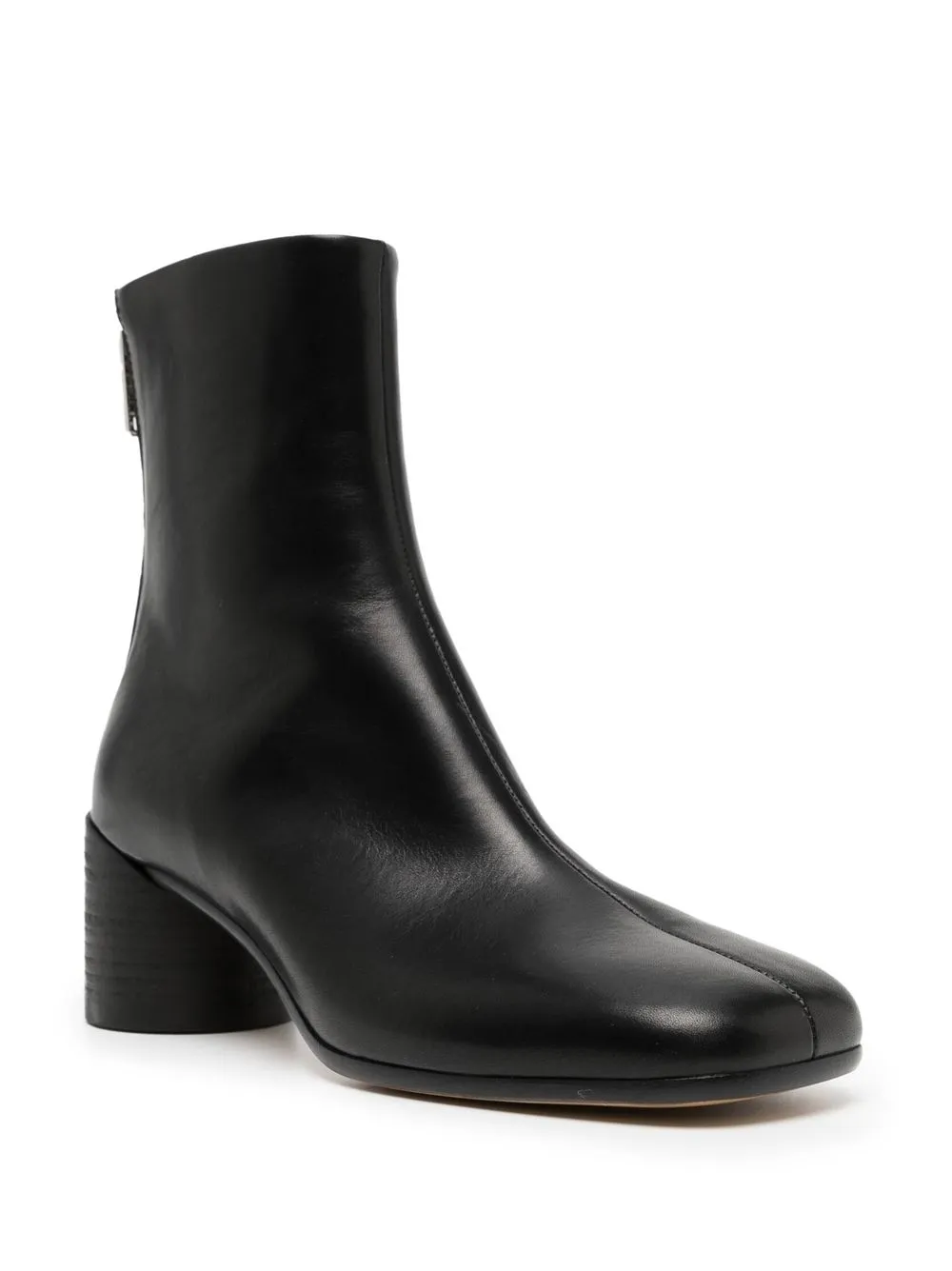 MM6 Maison Margiela square-toe Ankle Boots - Farfetch