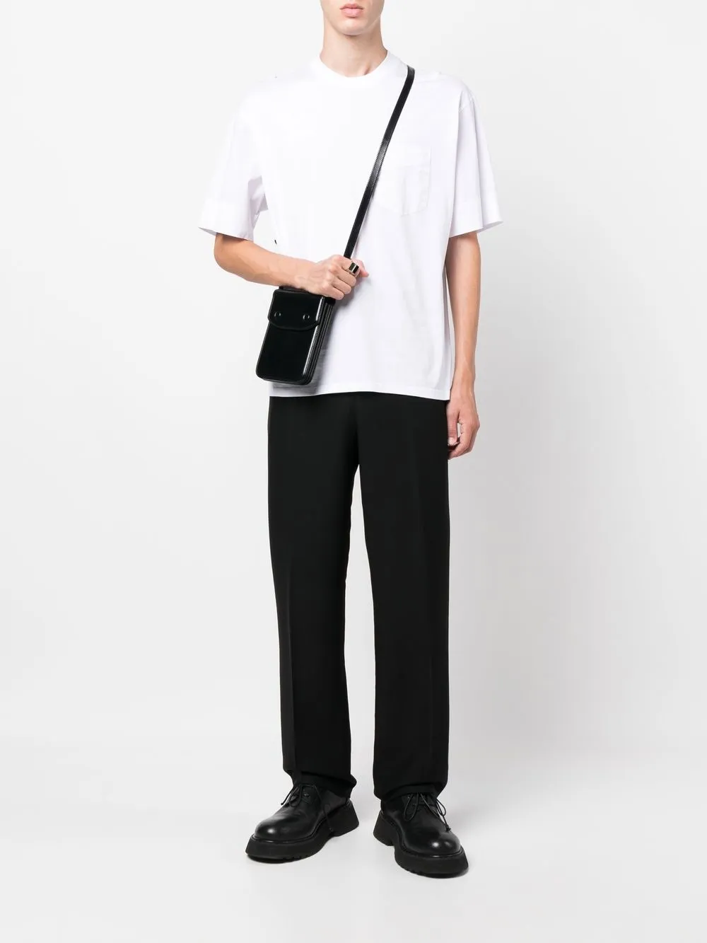 Neil Barrett Katoenen T-shirt - Wit