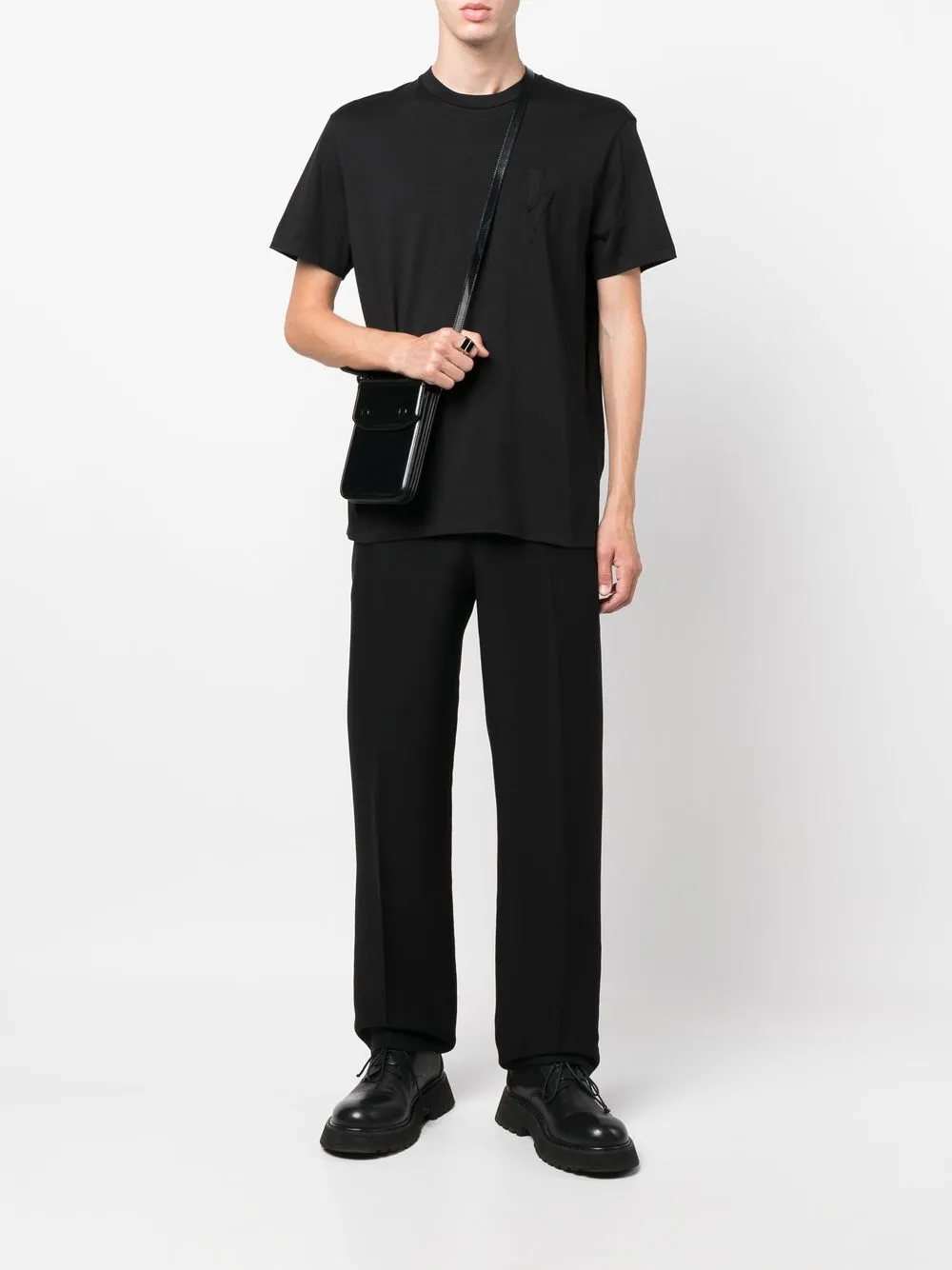 Neil Barrett T-shirt met print - Zwart