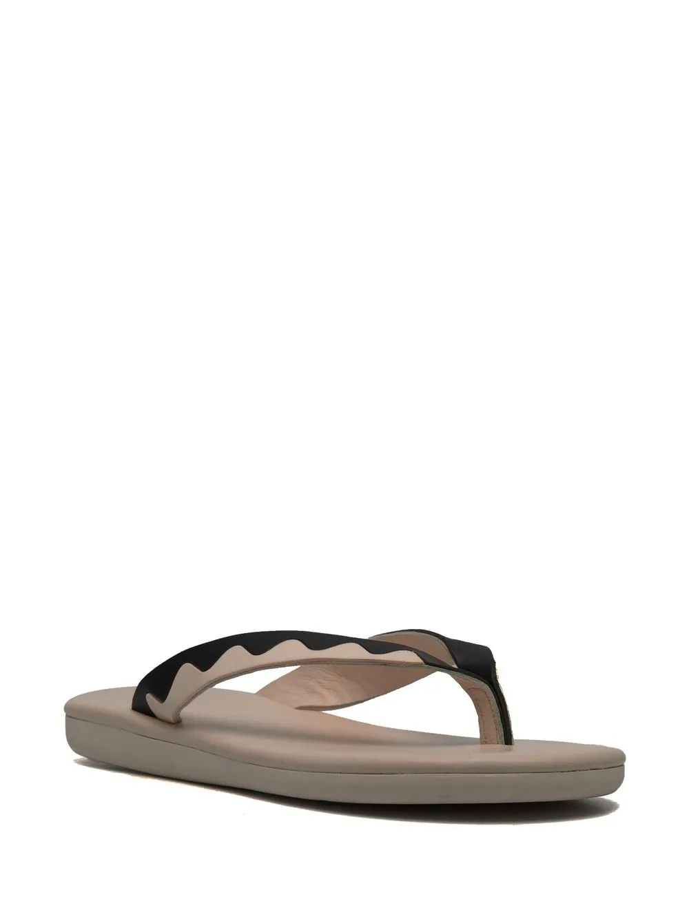 Ancient Greek Sandals Ammos teenslippers - Wit