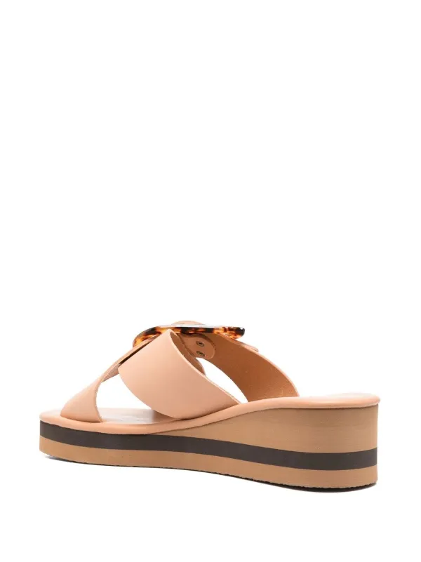 Rainbow wedge flip flops store