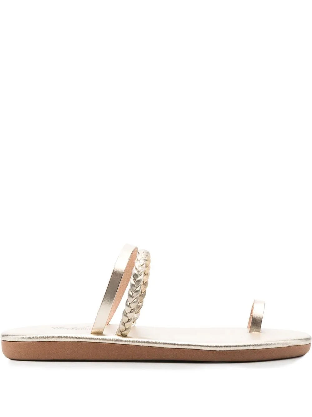 Ancient Greek Sandals Gyalos braided-strap sandals - Gold