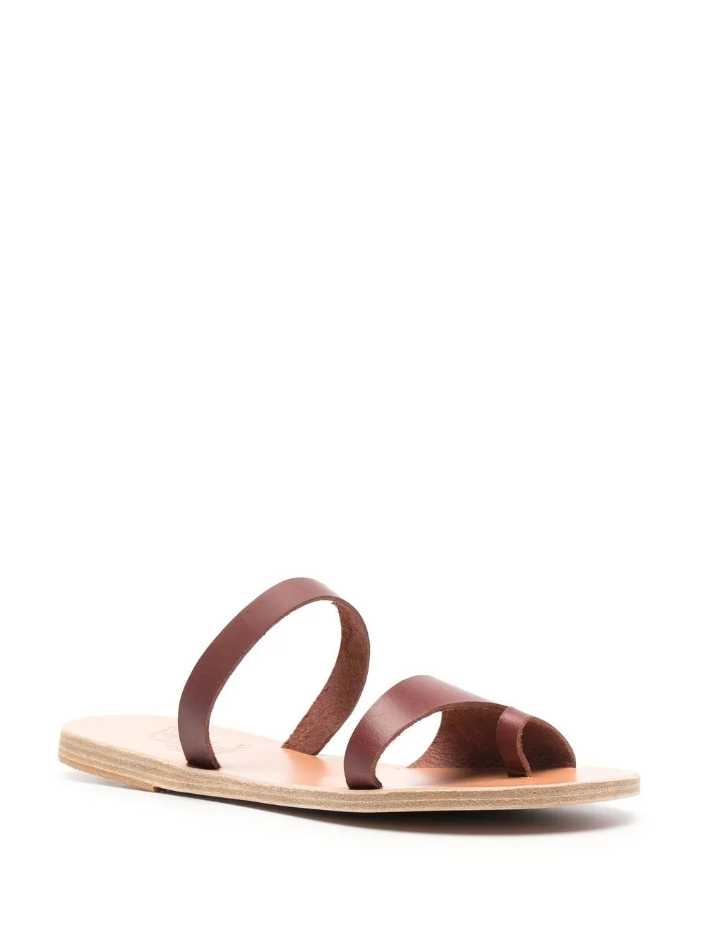 Ancient Greek Sandals Siopi leren sandalen - Bruin